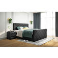 BOXSPRINGBETT 180/200 cm  in Schwarz  - Schwarz, KONVENTIONELL, Textil (180/200cm) - Esposa