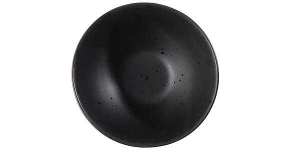 MÜSLISCHALE Black Pearl - Schwarz, Design, Keramik (15,2/7,3cm) - Novel
