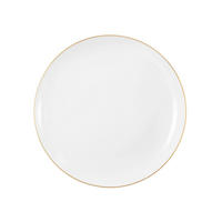 FRÜHSTÜCKSTELLER LIBERTY  22,5 cm   - Goldfarben/Weiß, Basics, Keramik (22,5cm) - Seltmann Weiden