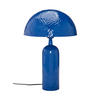 STOLNÍ LAMPA, 31/45 cm  - modrá, Design, kov (31/45cm)
