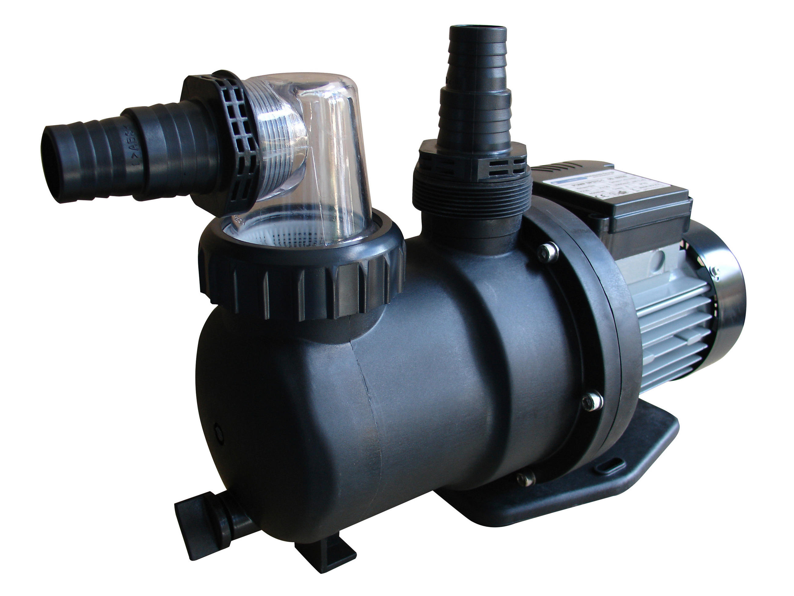 FILTERPUMPE  - Schwarz, KONVENTIONELL, Kunststoff (17,5/40,75/26,5cm) - Gre
