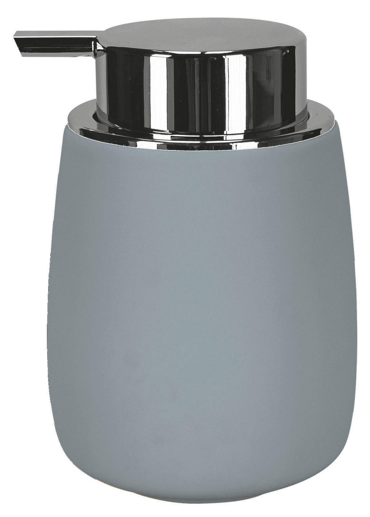 DOZATOR DE SĂPUN plastic  - gri, Basics, plastic (8,6/13,1cm) - Kleine Wolke