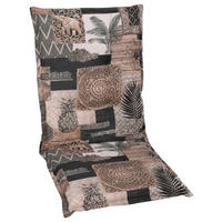 JASTUK ZA STOLICU  50/7/108 cm    - bijela/crna, Design, tekstil (50/7/108cm)