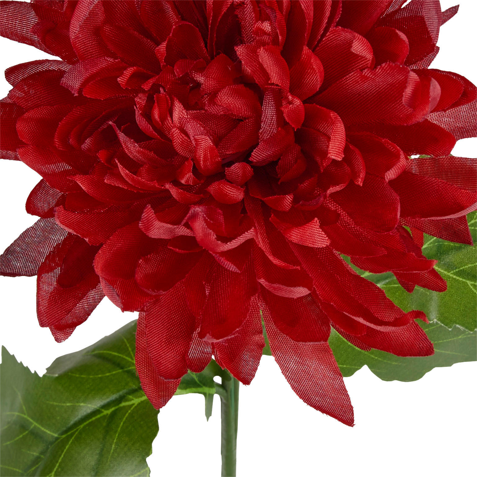 KONSTBLOMMA - röd/grön, Basics, textil/plast (45cm)