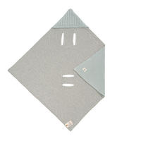 EINSCHLAGDECKE      - Grau/Mintgrün, Basics, Textil (78/0,5/78cm) - Lässig