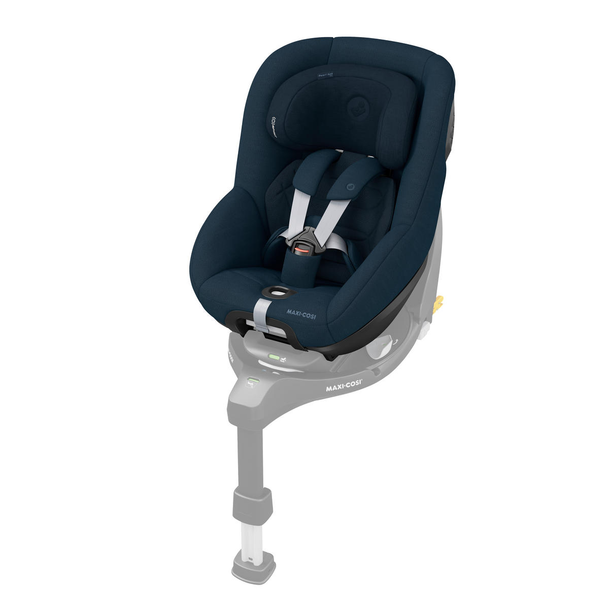 BAKÅTVÄND BILBARNSTOL PEARL 360 PRO  - mörkblå, Basics, metall/textil (43,2/49,6/71,4cm) - Maxi Cosi Pro