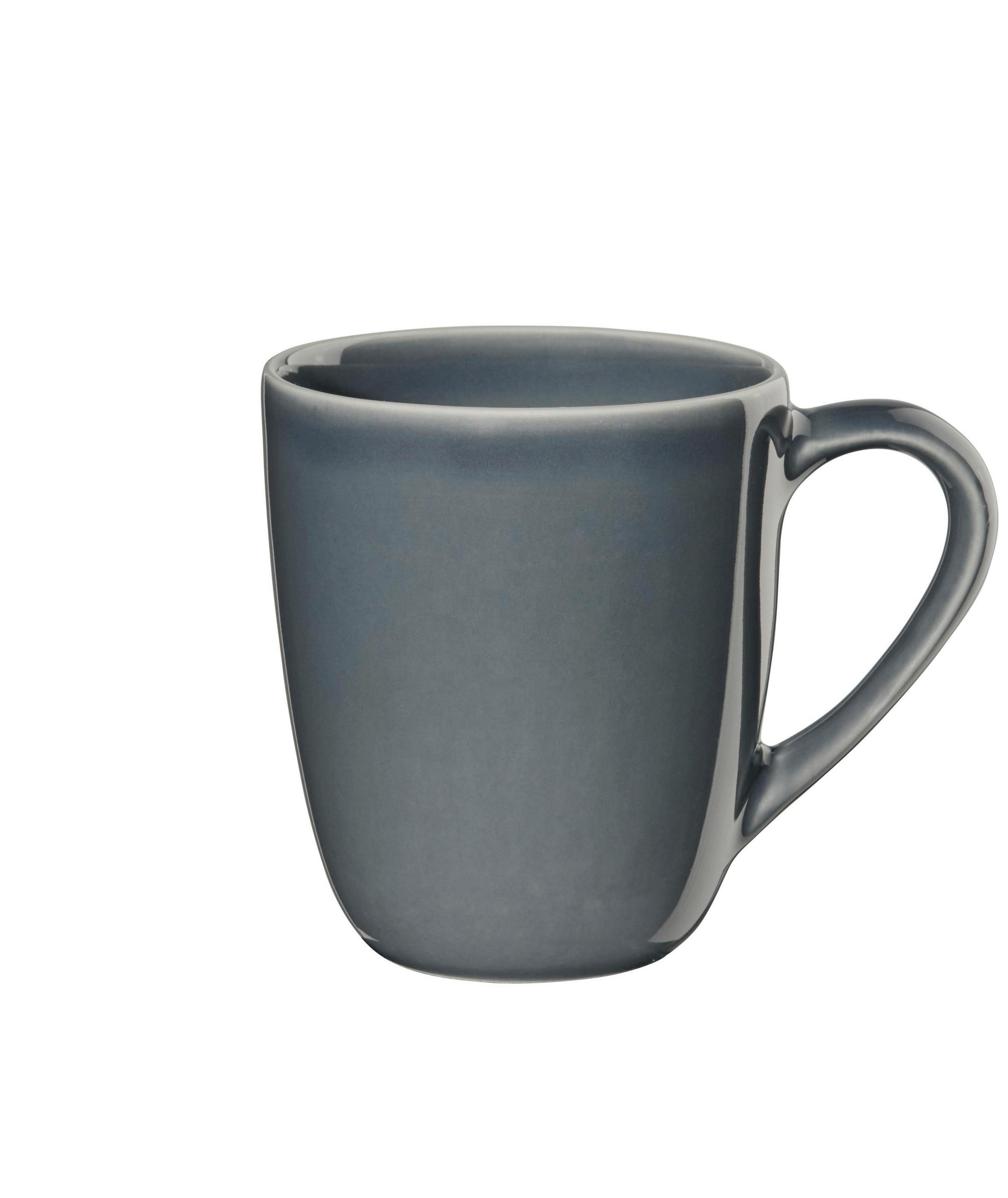 BECHER semana    - Graublau, KONVENTIONELL, Keramik (8,5/9,5cm) - ASA