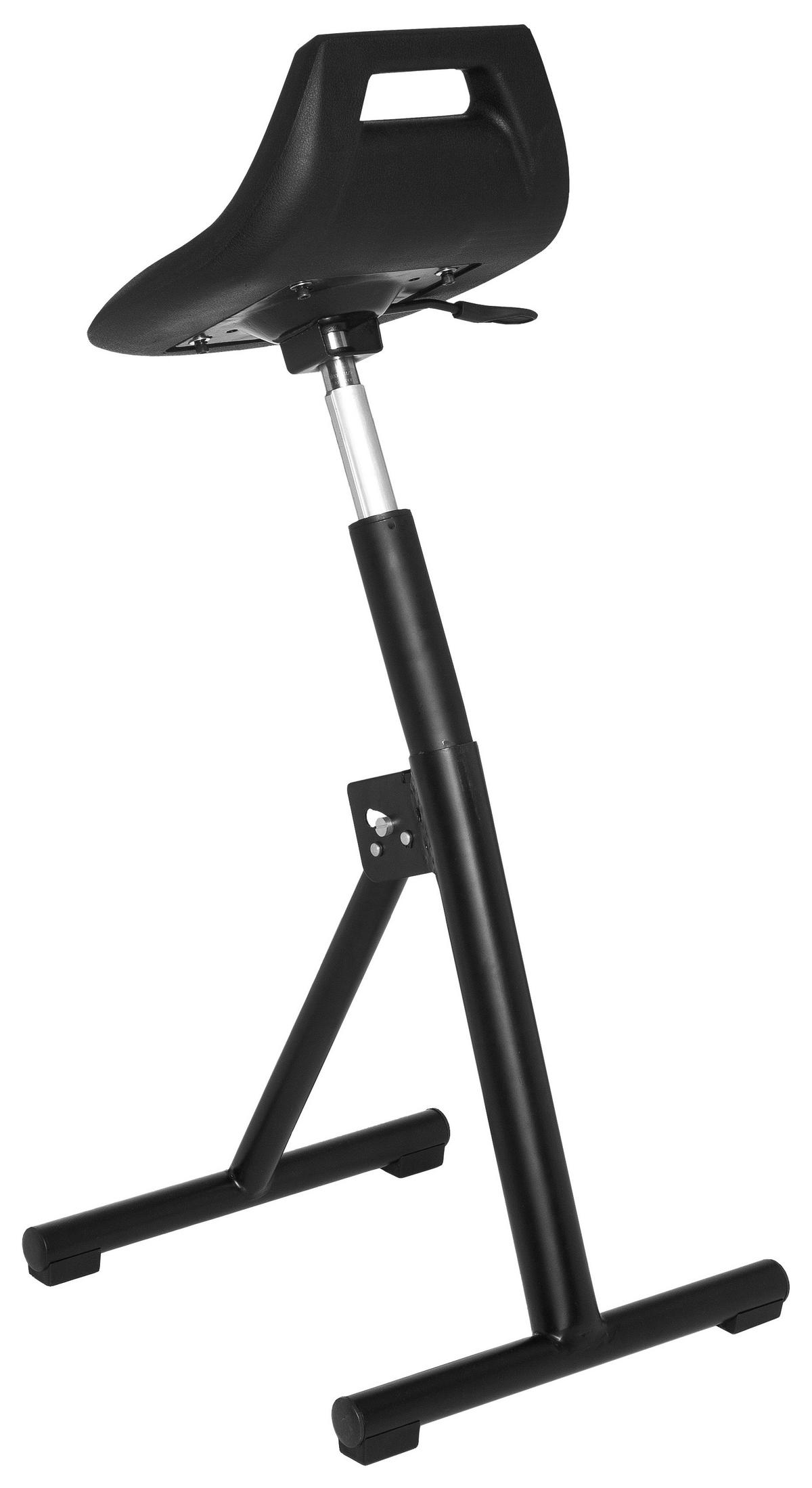 STÅSTÖD  svart  - svart, Modern, metall/plast (50/83/25cm) - MID.YOU