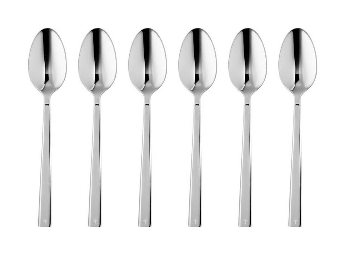 ESPRESSOLÖFFEL-SET - Silberfarben, Design, Metall (14,9/10,6/2,6cm) - Joop!