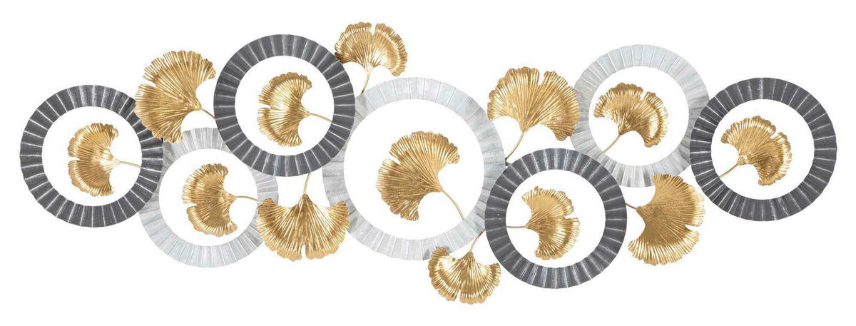 NÁSTENNÁ DEKORÁCIA 127.50/44.50/4 cm  - Basics, kov (127.50/44.50/4cm)