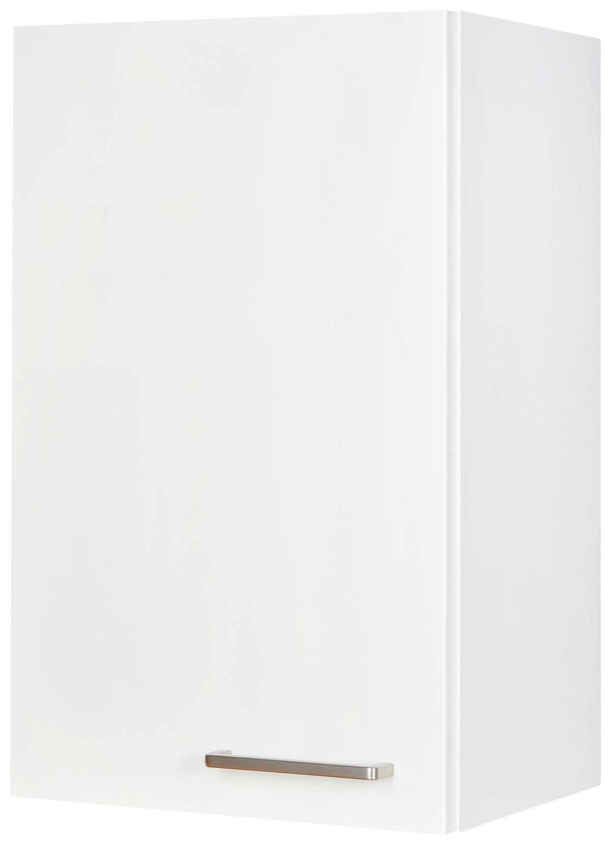 KÜCHENOBERSCHRANK 45/72/35 cm  in Weiß  - Edelstahlfarben/Weiß, MODERN, Holzwerkstoff (45/72/35cm) - Nobilia