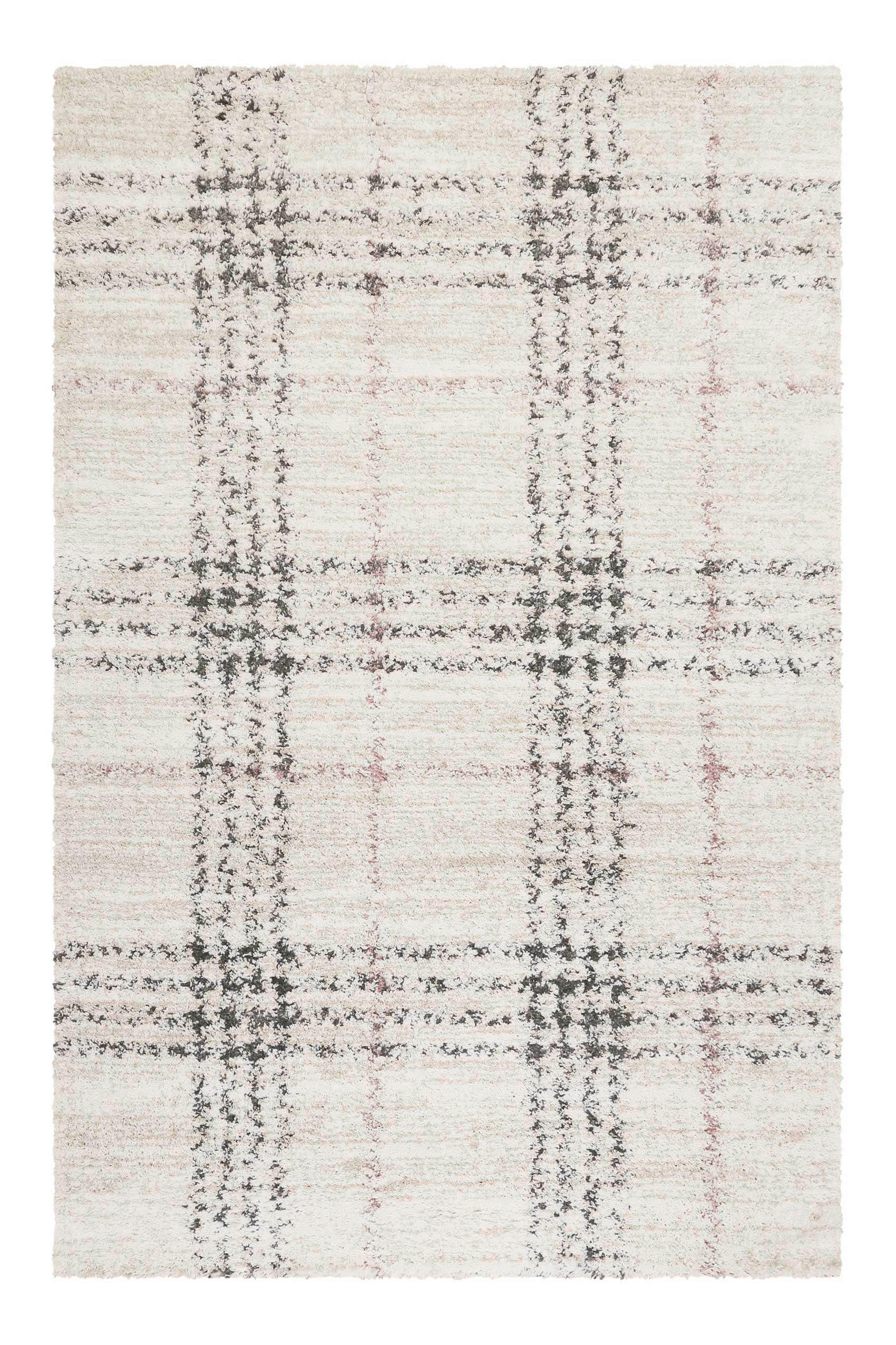 HOCHFLORTEPPICH 133/200 cm Nora Creme, Grau  - Creme/Grau, KONVENTIONELL, Textil (133/200cm) - Esprit