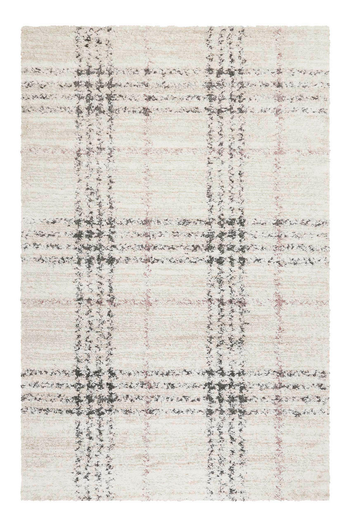 HOCHFLORTEPPICH 133/200 cm Nora Creme, Grau  - Creme/Grau, KONVENTIONELL, Textil (133/200cm) - Esprit