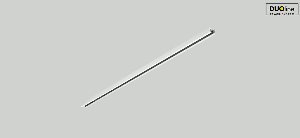 SCHIENENSYSTEM 100 CM DUOLINE TRACK-SYSTEM 100/3/2 cm {item..attr('I-DIMENSION'),[ ]}{itemattr('O-DIMENSION'),[ ]} - Basics (100/3/2cm) - Trio Leuchten