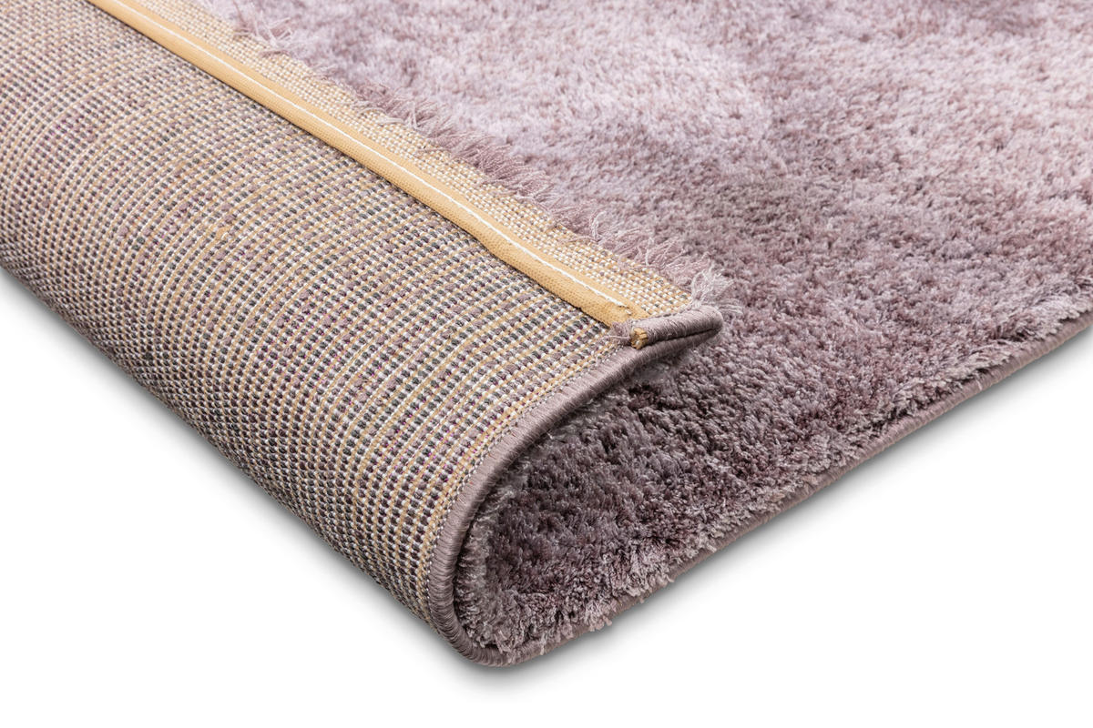 HOCHFLORTEPPICH 133/190 cm Salerno Lila  - Lila, KONVENTIONELL, Textil (133/190cm) - Novel