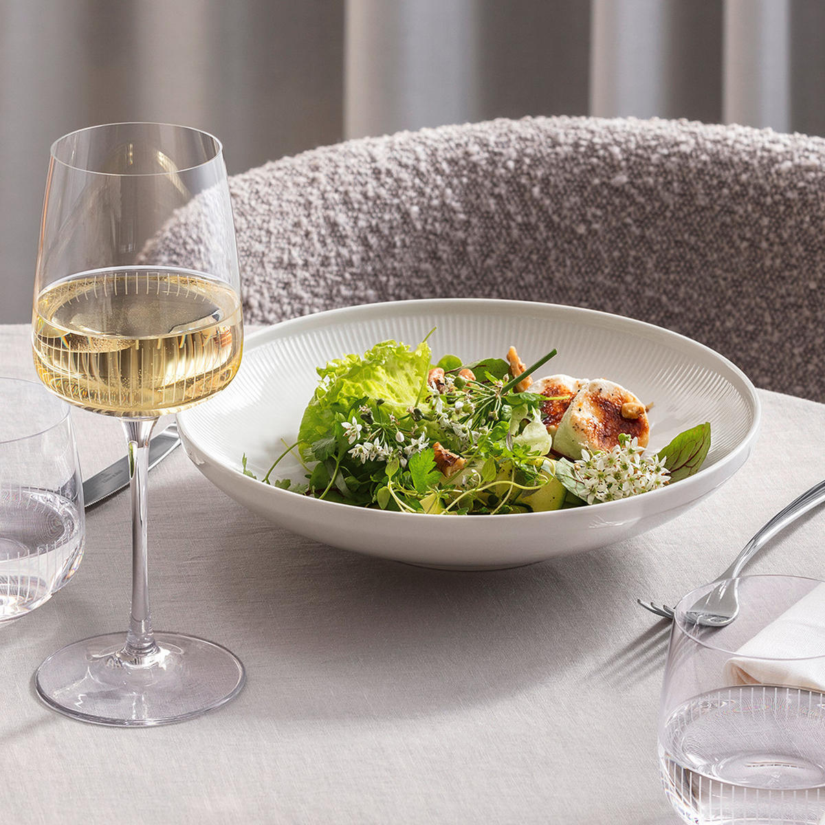 GLÄSERSET Afina  4-teilig  - Klar, KONVENTIONELL, Glas (8,2/8,2/22,0cm) - Villeroy & Boch