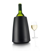 POSUDA ZA HLAĐENJE VINA    - crna, Basics, plastika (15.3/15.3/21cm) - Vacu Vin
