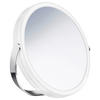 SCHMINKSPIEGEL  - Chromfarben, Basics, Glas/Metall (20/12,7/34cm) - Smedbo