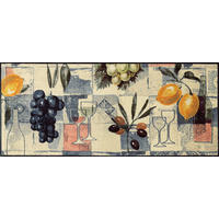 LÄUFER 60/140 cm Multicolor  - Multicolor, Design, Kunststoff/Textil (60/140cm) - wash+dry