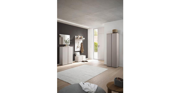 SCHUHSCHRANK 79/113,2/34 cm  - Kaschmir/Eichefarben, Design, Holzwerkstoff/Kunststoff (79/113,2/34cm) - Voleo