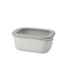 SCHÜSSEL CIRQULA 1500 ml  - Weiss/Hellgrau, Basics, Kunststoff (1,5cm) - Mepal