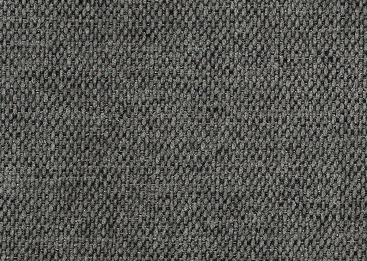 ECKSOFA in Chenille Dunkelgrau  - Dunkelgrau/Schwarz, Modern, Holz/Textil (241/184cm) - Carryhome