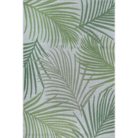OUTDOORTEPPICH für Terrasse und Balkon 140/200 cm Regina Palme Grün  - Grün, Design, Textil (140/200cm) - Ambia Garden