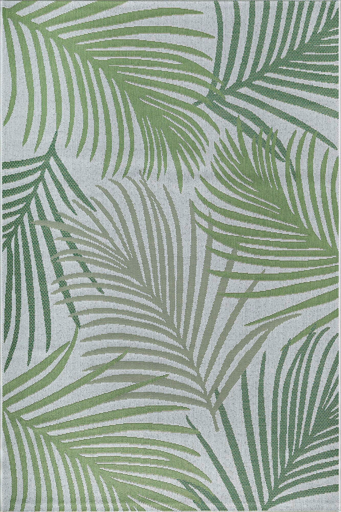 Ambia Garden Outdoorteppich Regina Palme Grün 160x220 cm
