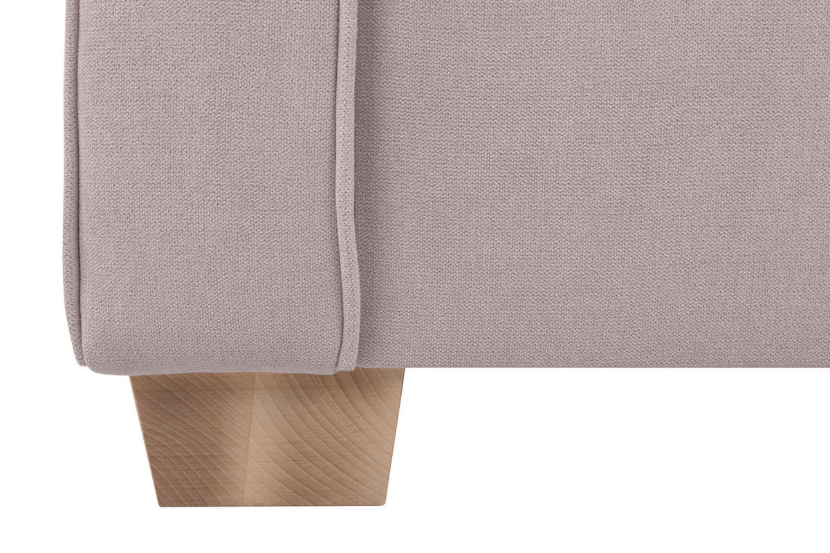 SESSEL in Taupe  - Taupe/Buchefarben, Design, Holz/Textil (93/89/82cm) - MID.YOU