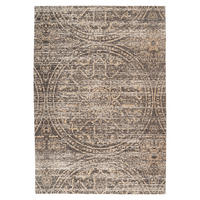 KOBEREC TKANÝ NA PLOCHO, 120/170 cm, béžová - béžová, Konvenční, textil (120/170cm)
