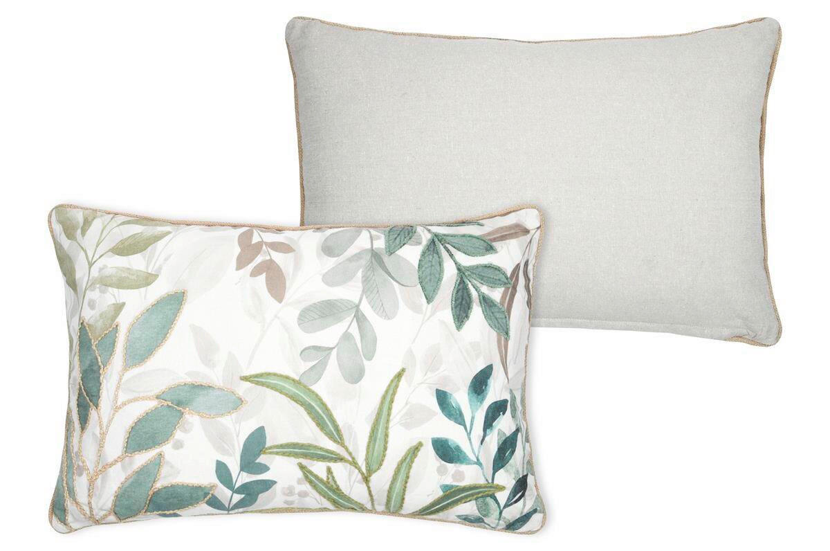 UKRASNI JASTUK   Calm  - zelena, Osnovno, tekstil (40/60/10cm)