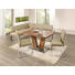 ECKBANK 165/206 cm in Schlammfarben, Beige - Chromfarben/Schlammfarben, Design, Leder/Metall (165/206cm) - Novel ECKBANK 165/206 cm in Schlammfarben, Beige - Chromfarben/Schlammfarben, Design, Leder/Metall (165/206cm) - Novel