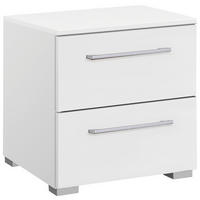 NACHTSCHRANK 40/49/42 cm  - Silberfarben/Alufarben, Design, Holzwerkstoff/Kunststoff (40/49/42cm) - Novel