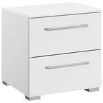 NACHTSCHRANK 40/49/42 cm  - Silberfarben/Alufarben, Design, Holzwerkstoff/Kunststoff (40/49/42cm) - Novel