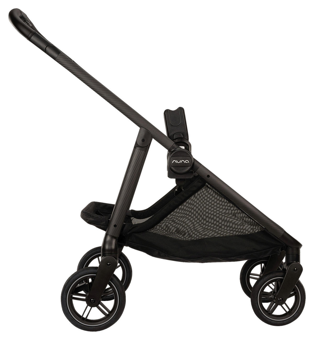 KINDERWAGEN Swiv  - Schwarz/Grau, Basics, Textil/Metall (94/54/103cm) - Nuna