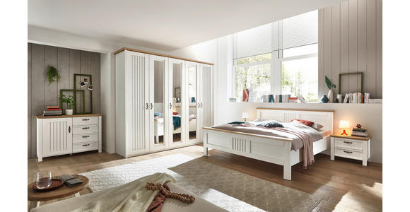KOMMODE , 117/86/41 cm, 4 Schublade(n)  - Silberfarben/Eiche Artisan, LIFESTYLE, Holzwerkstoff/Metall (117/86/41cm) - Landscape