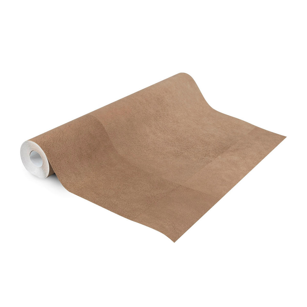 VLIESTAPETE  - Braun, Basics, Papier/Kunststoff (53/1005cm) - Xora