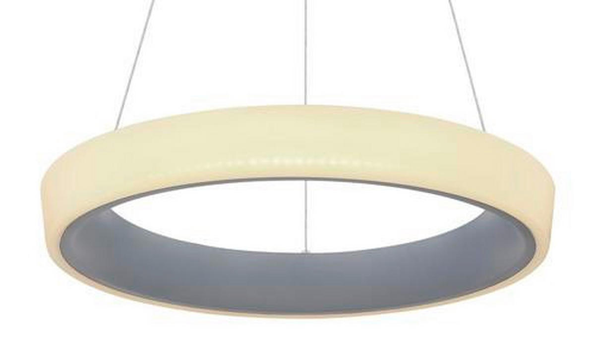 VISEČA LED-SVETILKA  Tabano 36 W//3000-6000 K/230 V/ - opal/antracit, Basics, kovina/umetna masa (50/120cm) - Globo