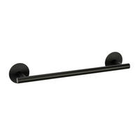 HANDTUCHSTANGE 42/7/7 cm  - Schwarz, KONVENTIONELL, Metall (42/7/7cm) - Schöner Wohnen
