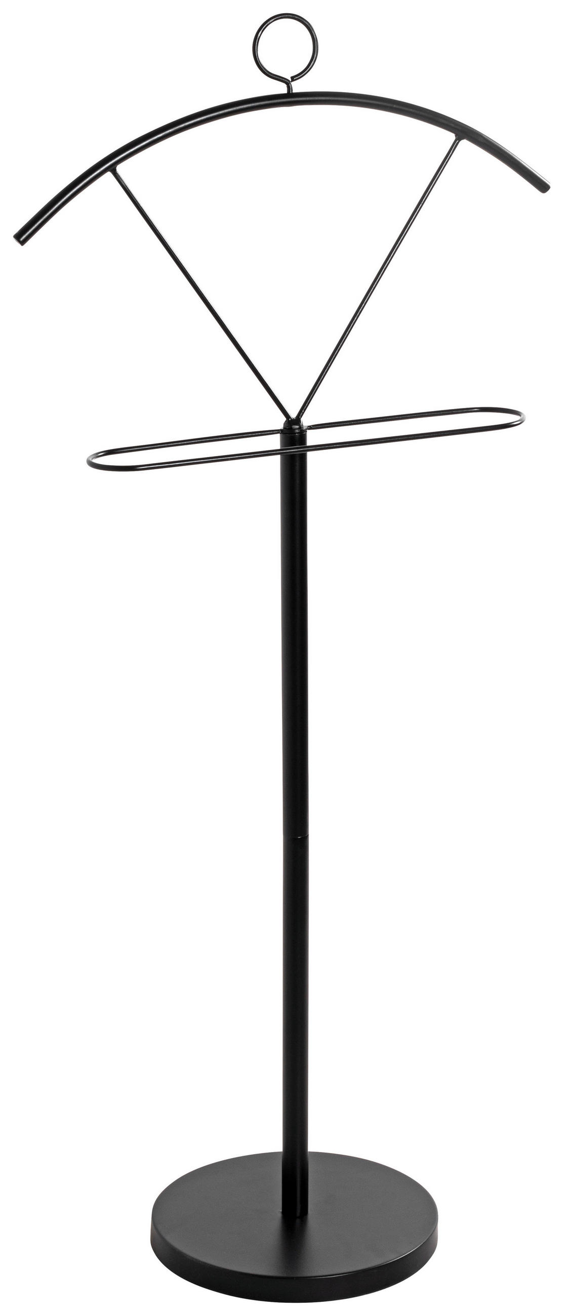 NĚMÝ SLUHA - černá, Basics, kov (51/117/28cm)