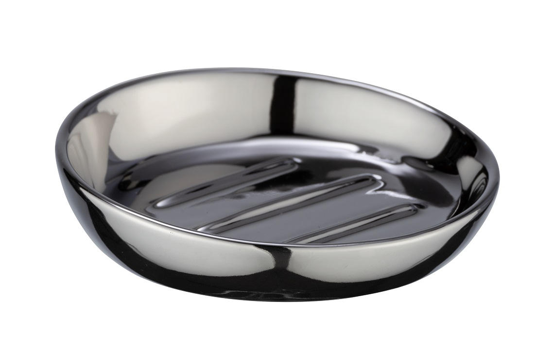TVÅLKOPP keramik  - kromfärg, Basics, keramik (11,5/3cm)