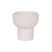 VASE 15 cm  - Weiß, LIFESTYLE, Keramik (15,3/15cm) - Ambia Home