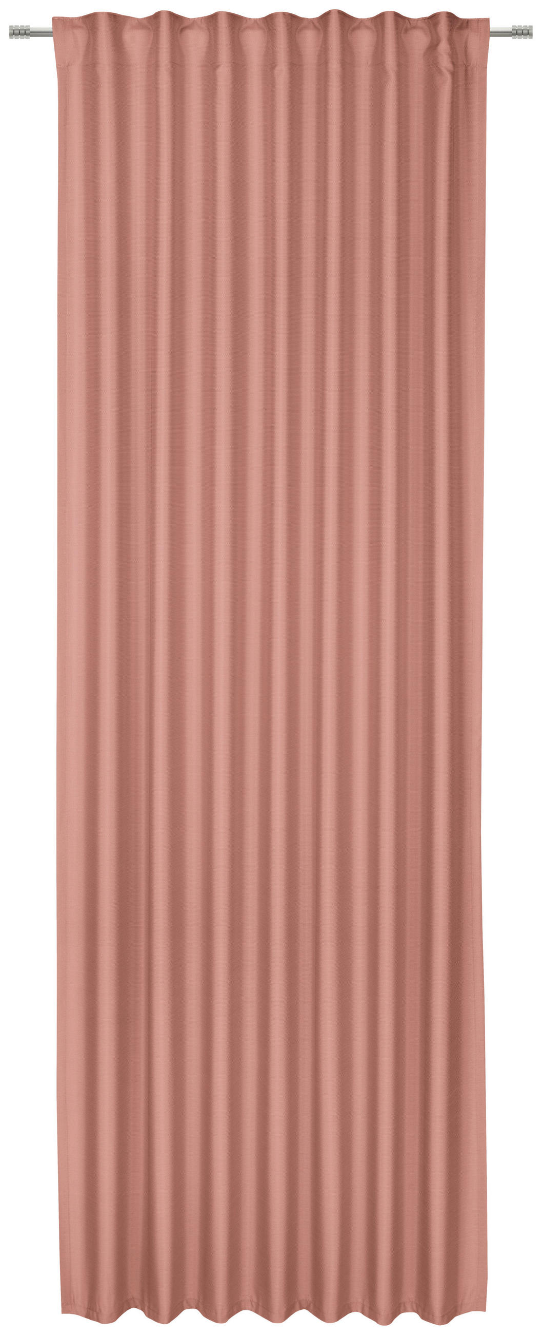 FERTIGVORHANG blickdicht  - Kupferfarben, Basics, Textil (140/255cm) - Novel