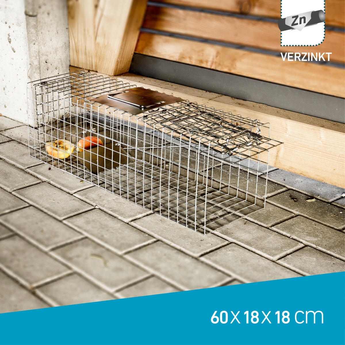 MARDERFALLE - Alufarben, Basics, Metall (60/18/20cm)