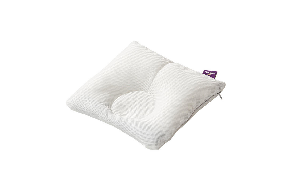 BABYKISSEN 28/26/7 cm  - Weiß, Basics, Textil (28/26/7cm) - Träumeland