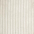 MEGASOFA Cord Creme  - Eichefarben/Creme, LIFESTYLE, Holz/Textil (264/70/111cm) - Landscape