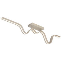 DECKENLEUCHTE 100/8/20,5 cm   - Sandfarben, Trend, Kunststoff/Metall (100/8/20,5cm) - Collet's Monde