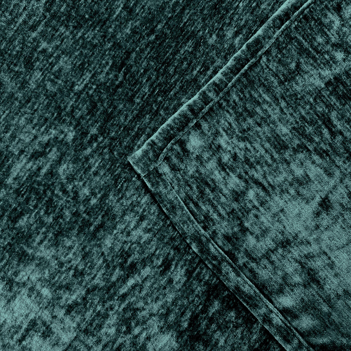 FERTIGVORHANG blickdicht  - Petrol, Basics, Textil (135/160cm) - Schmidt W. Gmbh