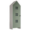  KINDERKLEIDERSCHRANK Grün, Weiß  - Weiß/Grün, MODERN, Holzwerkstoff/Metall (57,6/171,3/37cm) - MID.YOU