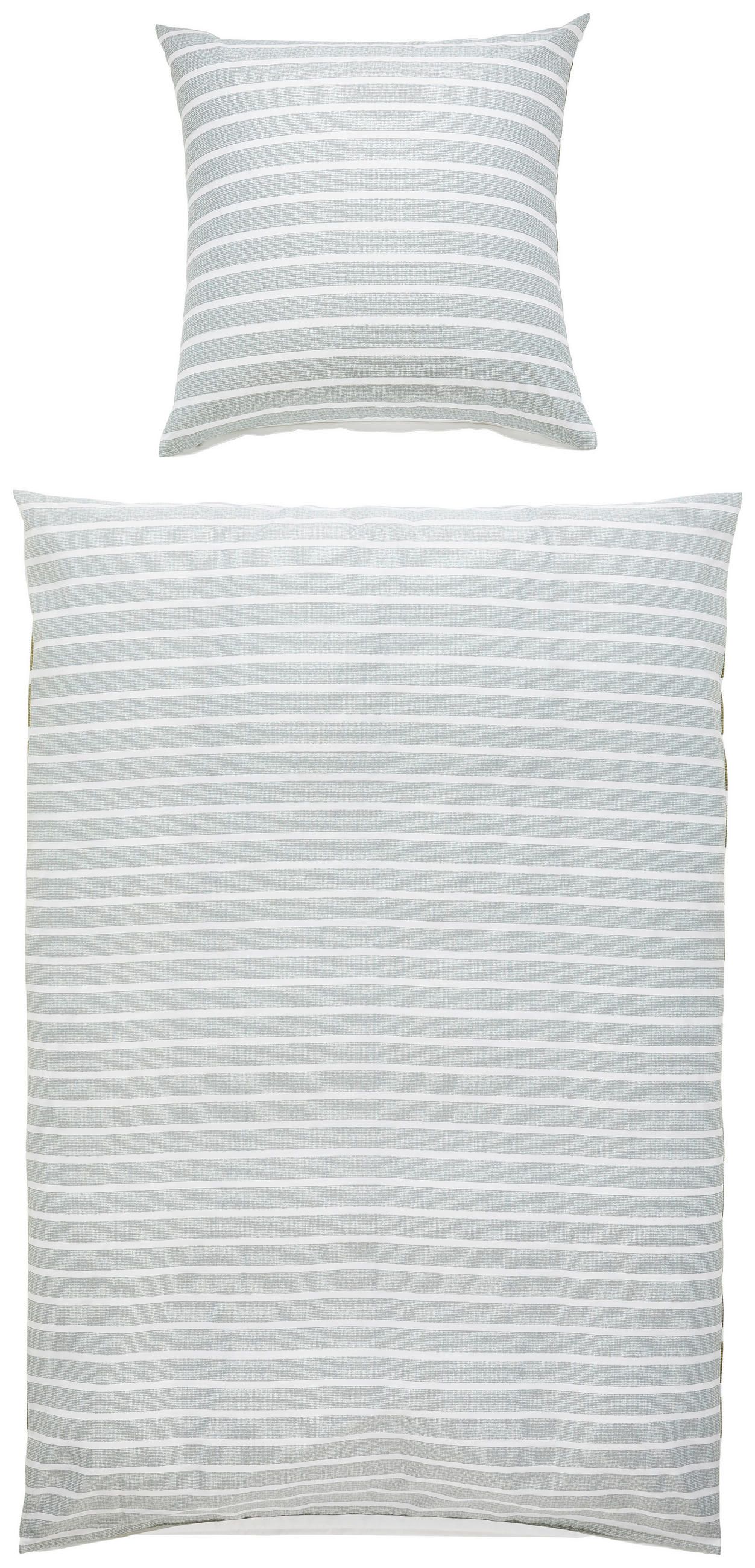 Thumbnail - Tom Tailor Wendebettwäsche Aurin, Grün, Weiß, Textil, 135x200 cm, Textiles Vertrauen - Oeko-Tex®, pflegeleicht, hautfreu...